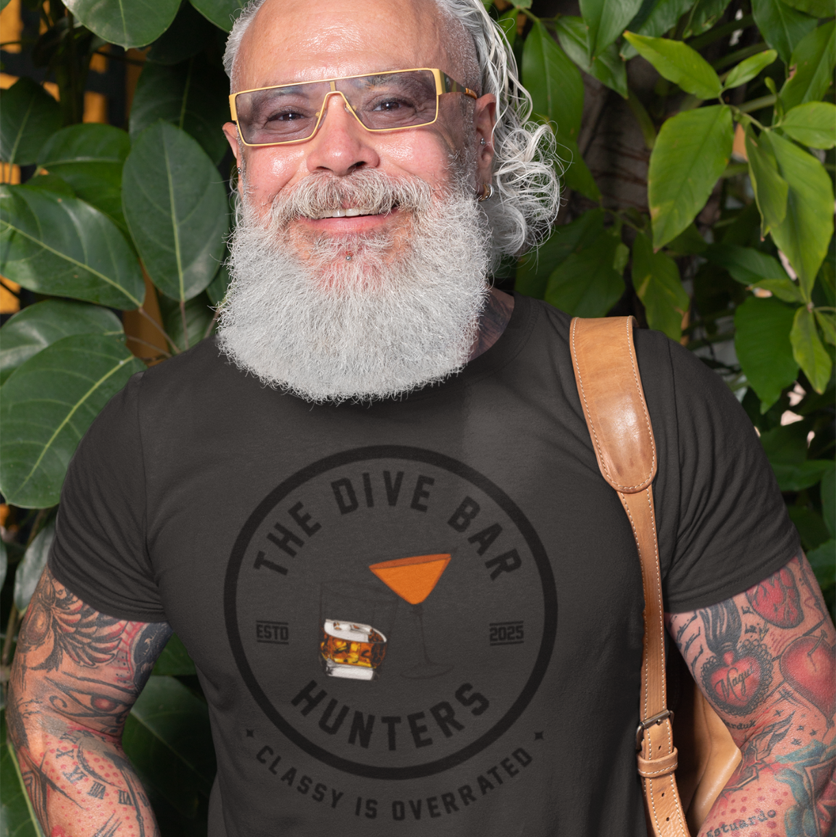 The Dive Bar Hunters Logo Unisex t-shirt